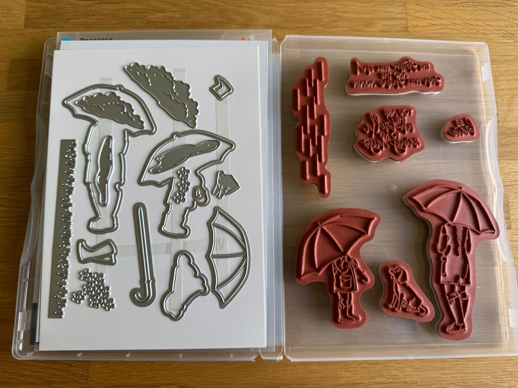 Stampin' up! Timbri: Stempelset "Umbrella Days" von Stampin Up / A – Usato da Neukirch (Egnach) venduto da muolen 1