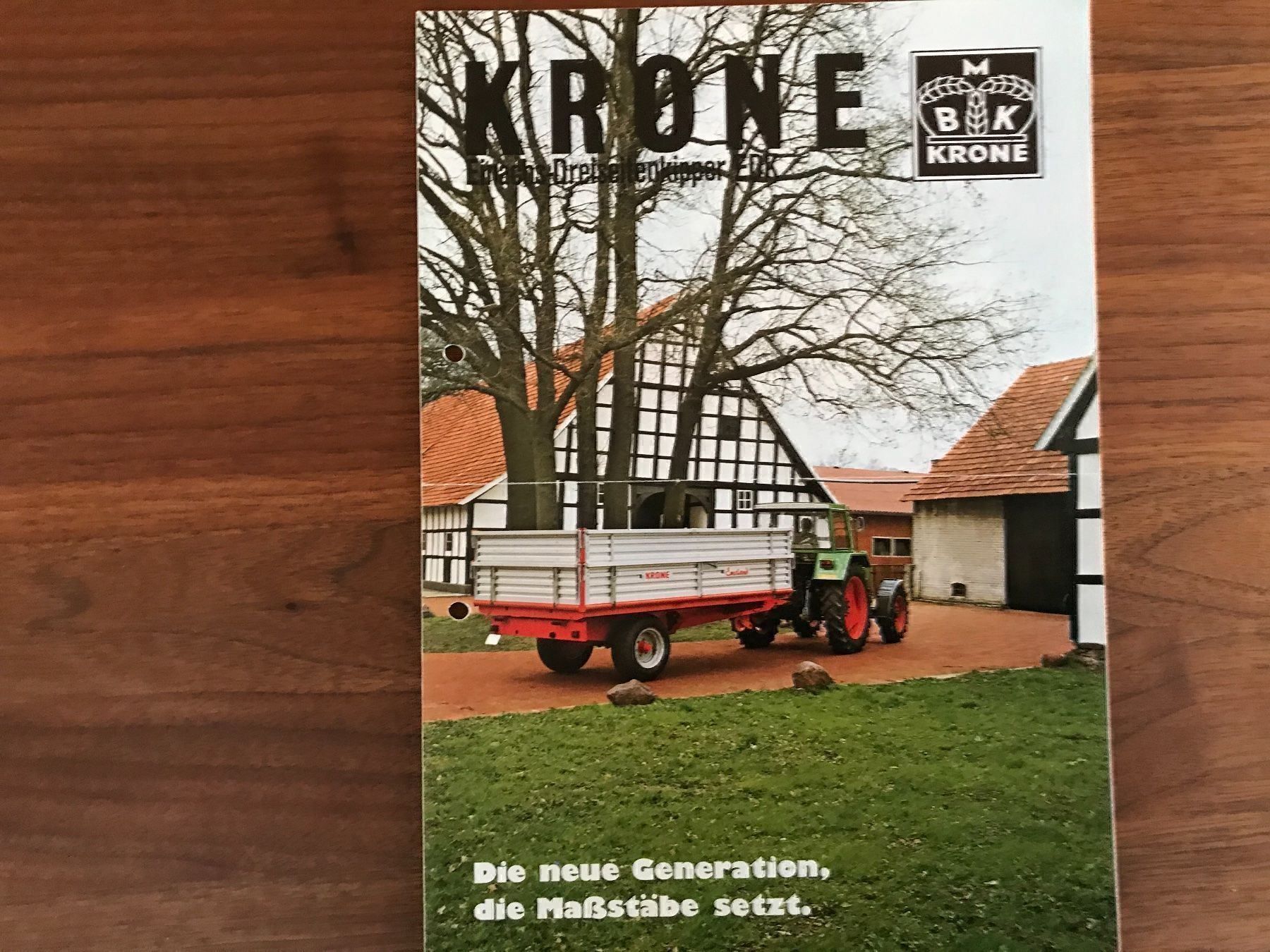 Traktoren: Krone Kipper Prospekt – Gebraucht aus Balterswil von Jeko1967