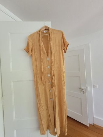 Kleid Sommerkleid gelb gestreift Grösse S neuwertig