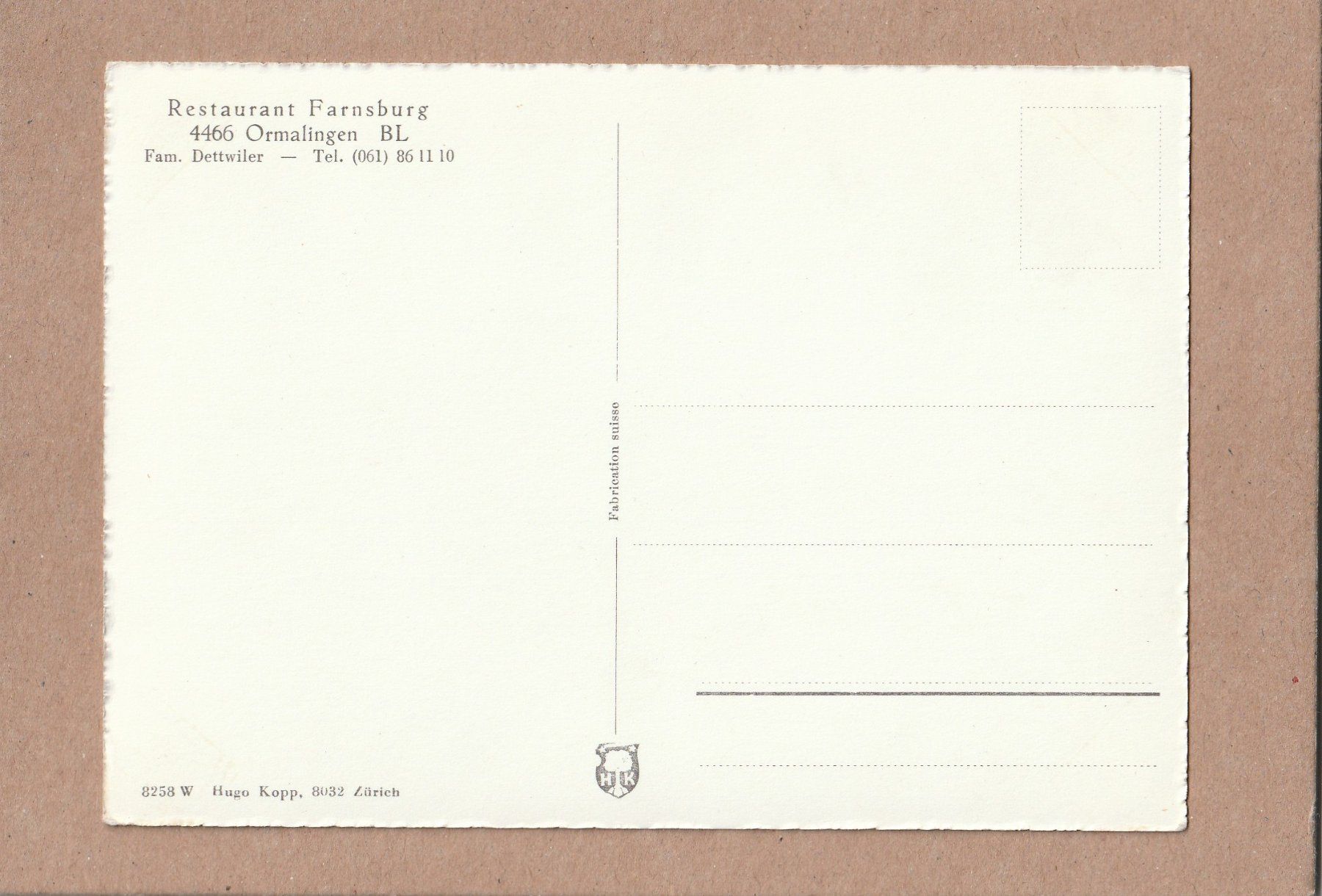 Cartoline postali: Ansichtskarte Ruine Farnsburg Ormalingen gebraucht – Usato da Würenlingen venduto da wetroki 1