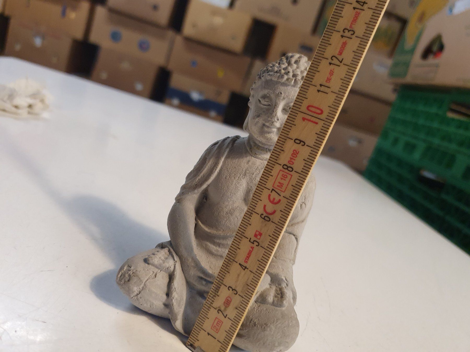 Figurines: Buddahstatue Zement – D'occasion à Zürich par loosebone 2