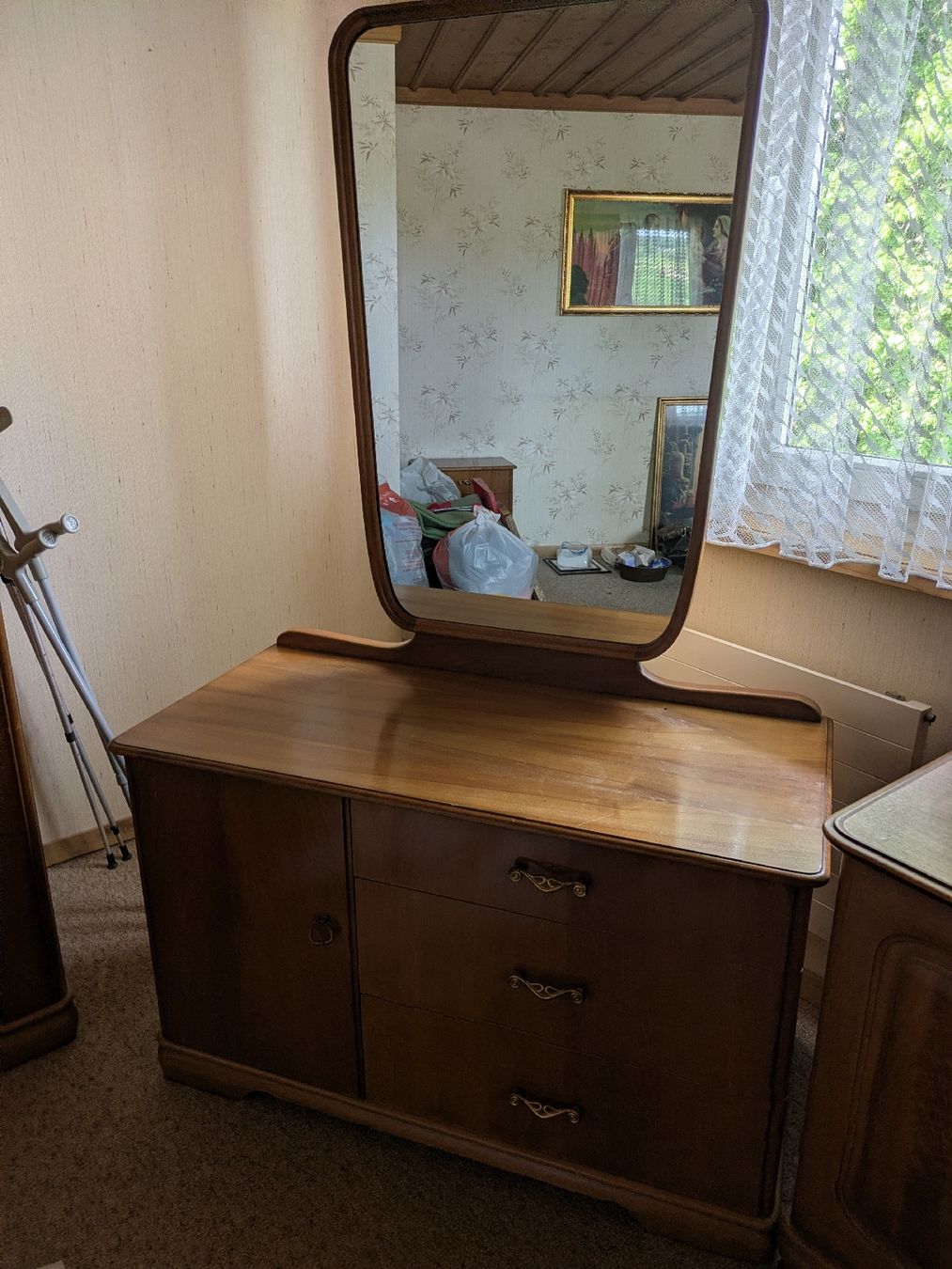 Tavoli da trucco: Kommode mit Spiegel  Vintage – Usato da Gähwil venduto da margritr62