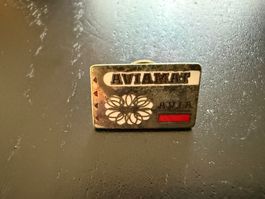 Aviamat Anstecknadel / Pin RAR Top Zustand Sammlerstück