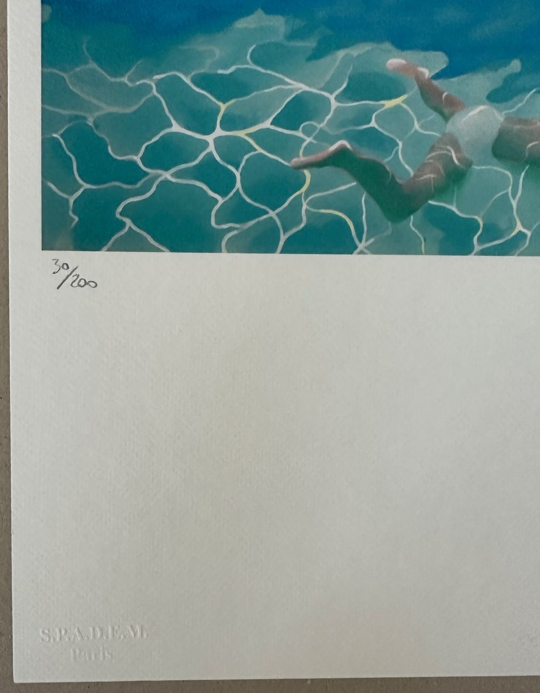 Foto & Immagini: David Hockney: Pool with two figures 30/200 – Nuovo (secondo la descrizione) da Meilen venduto da Smgdesign 1