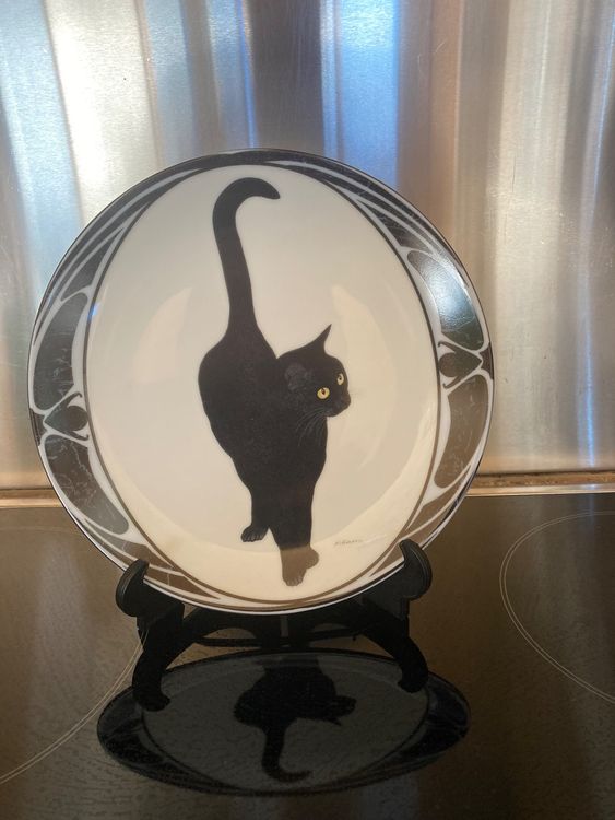Lot De Vaisselle Déco Chat Noir Et Blanc - Beurrier Et Pot à Crème Neufs - Céramique - Idée Cadeau