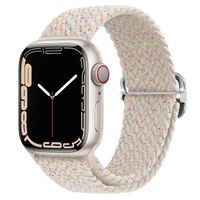 Armband für Apple Watch 42/44/45/49mm - Weiss/Creme STAR