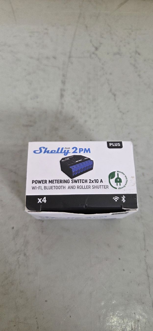 Shelly Interruttori: 4x Shelly Plus 2PM – WLAN-Schaltmodule – Nuovo (secondo la descrizione) da Küssnacht am Rigi venduto da _DealFactory_ 1