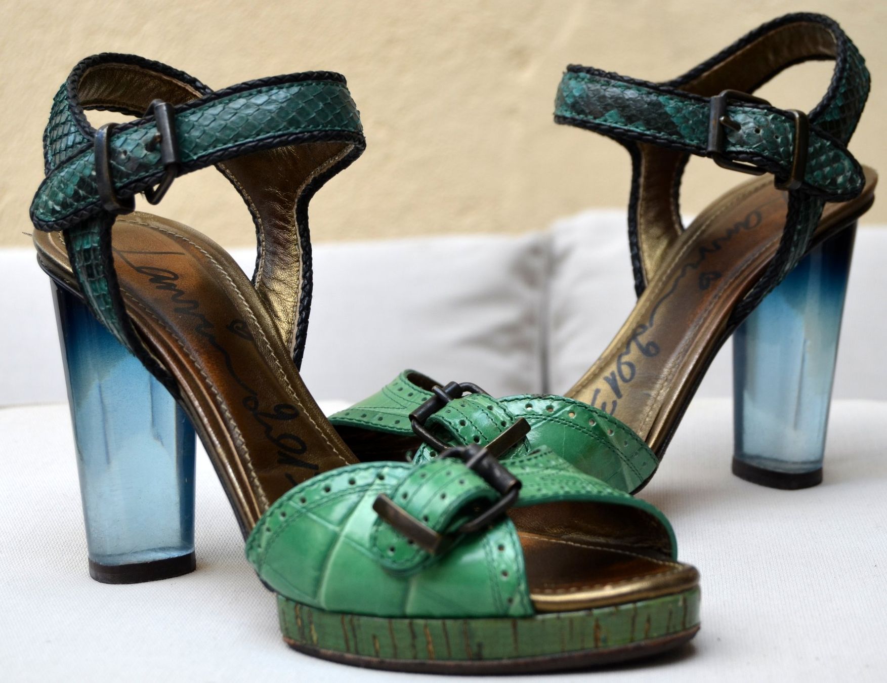 Lanvin Scarpe da donna: Lanvin Sandalen / sandales .40 – Usato da Collonges venduto da arashee 5