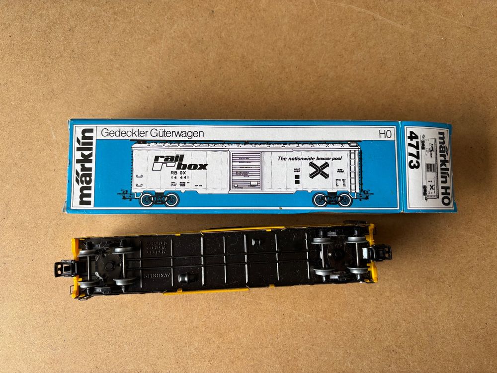 Marklin 4773 Guterwagen Rail Box USA (Neu (gemäss Beschreibung)) in ...