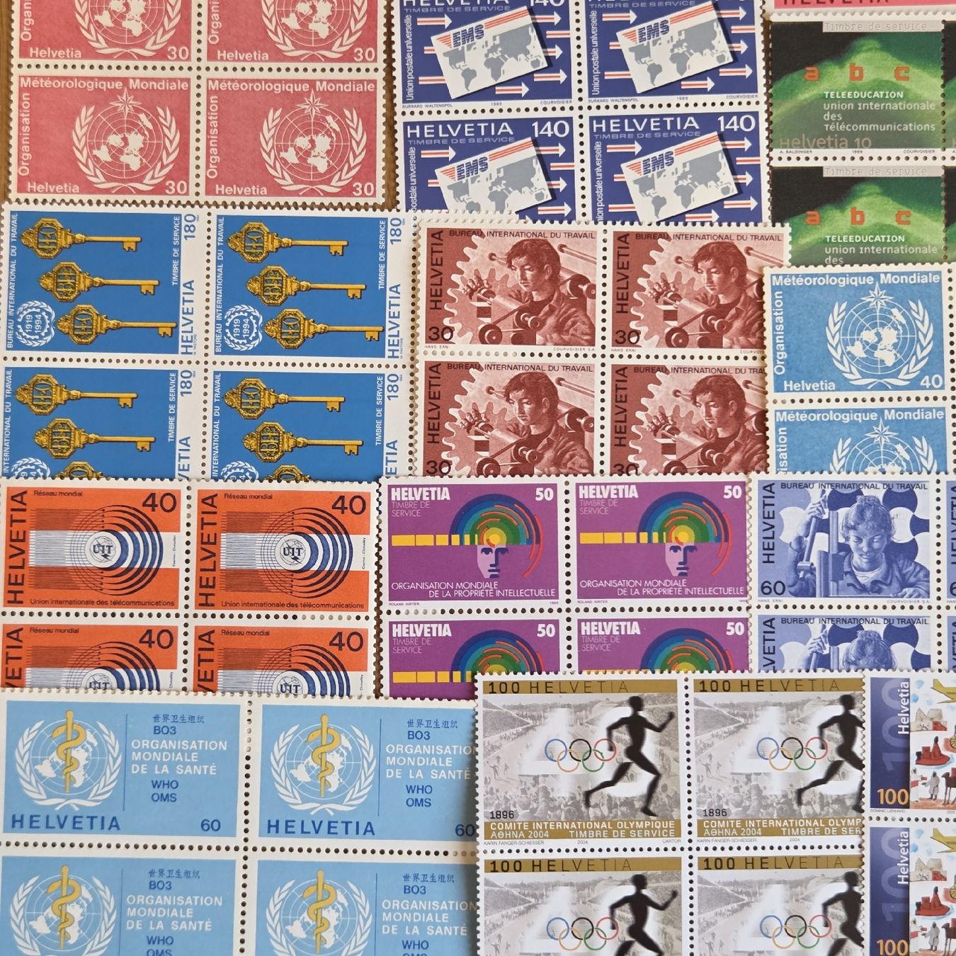 Alle Briefmarken: Briefmarken Postfrisch Wert 124 Fr. – Gebraucht aus Stans von Ducati16 6