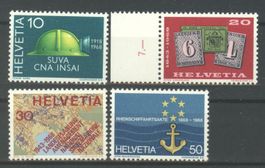 1968, Nr.457–460, Sonderpostmarken II **