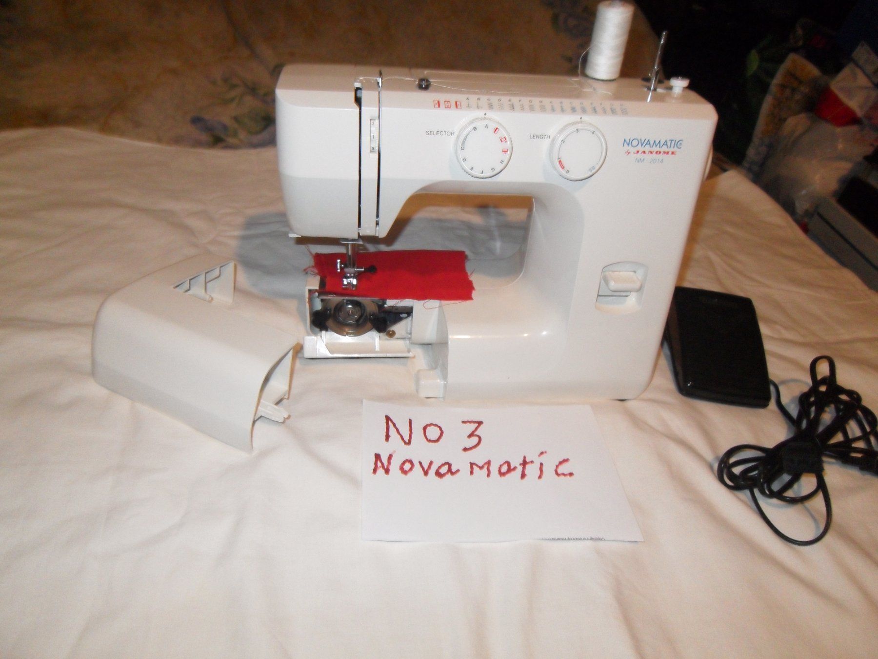 Macchine da cucire: (NO3 )Nähmaschine Novamatic  gut – Usato da Zuchwil venduto da t.rachel 3
