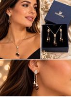 SWAROVSKI SCHMUCKSET MIT KRISTALLEN