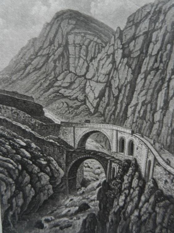Incisioni: Le pont Diable Teufelsbrücke – Usato da Risch venduto da Rischli15 1
