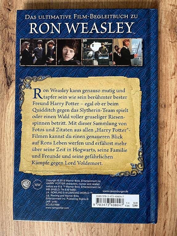 Libri: Ron Weasley . Die Highlights aus den Filmen – Usato da Kirchdorf BE venduto da burrm14 1