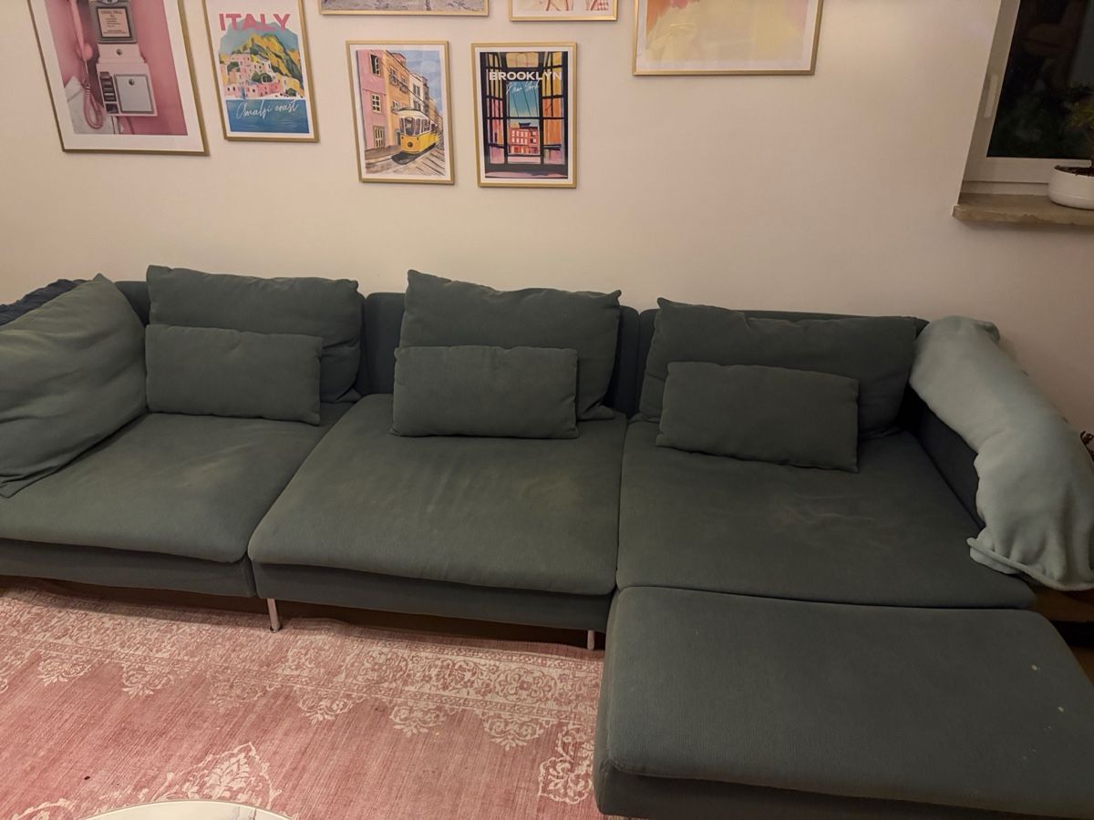 Ikea Divani: GRATIS – IKEA SÖDERHAMN 4er-Sofa mit Récamiere – Usato da Winterthur venduto da mel_56mf 1