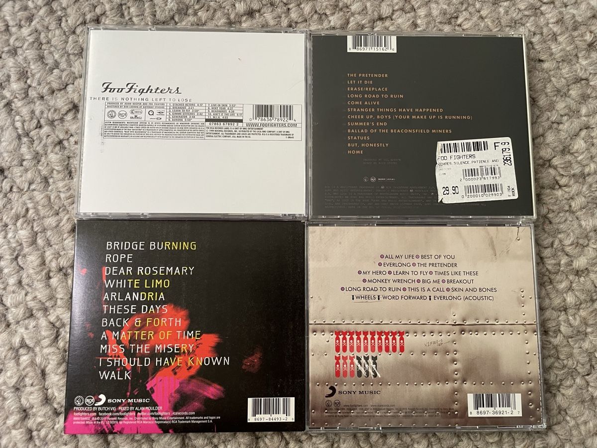 CD: 4x Foo Fighters  – Nuovo (secondo la descrizione) da Reinach AG venduto da trigger7811 1