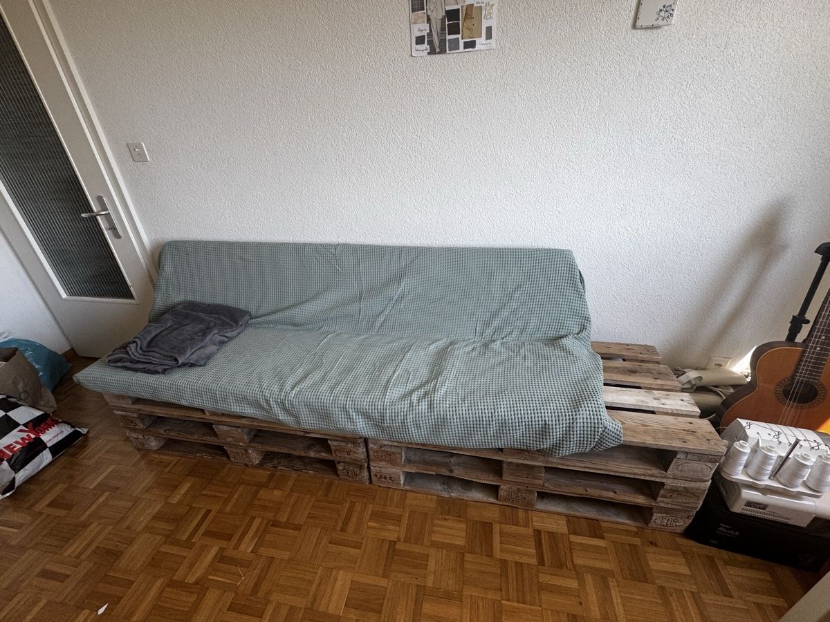 Sofas: Palette Sofa/ auch als Ecksofa  – D'occasion à Thundorf par Saludnatural 2