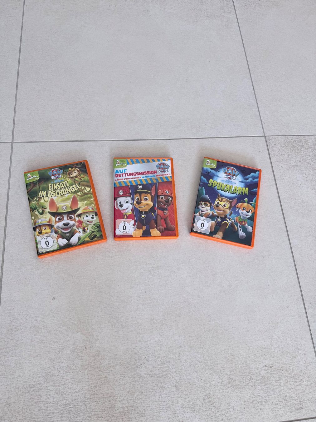 Tutti i DVDs: 3 Stück Paw Patrol DVD's – Usato da Sulgen venduto da Alesnevi