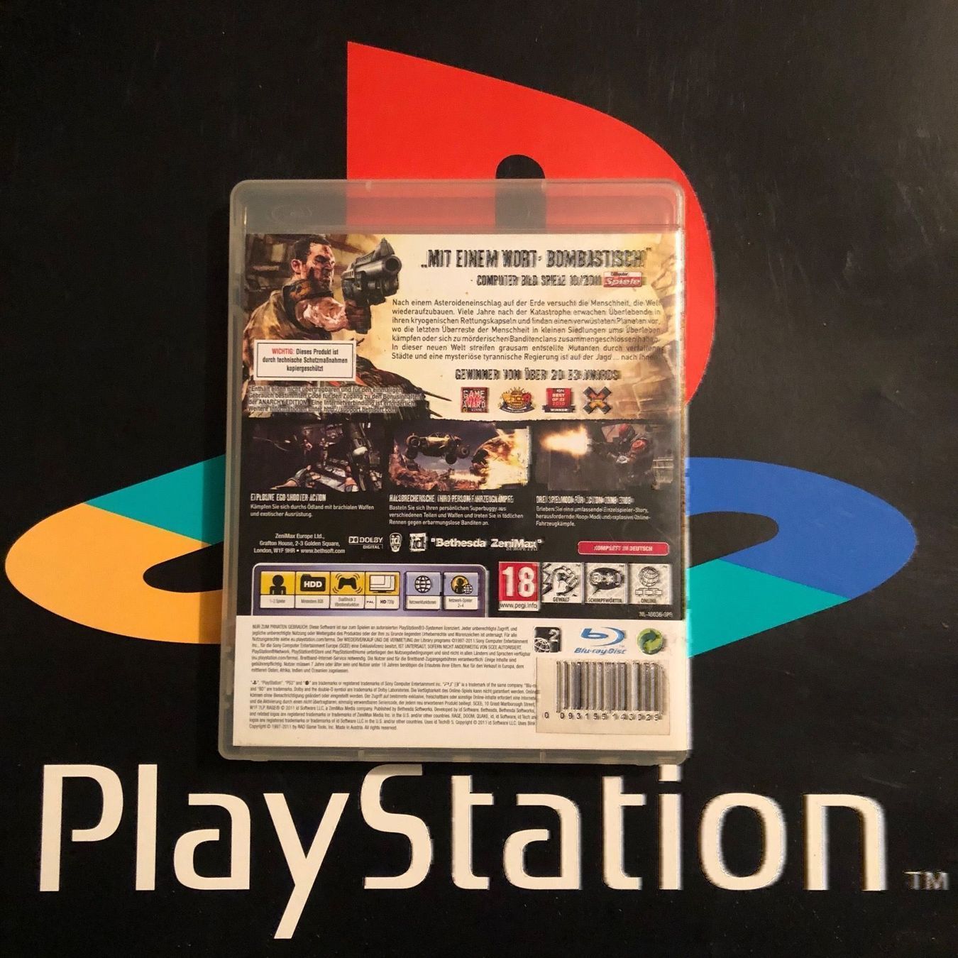 Jeux: Rage für PS3 – D'occasion à Kestenholz par Mad18 1