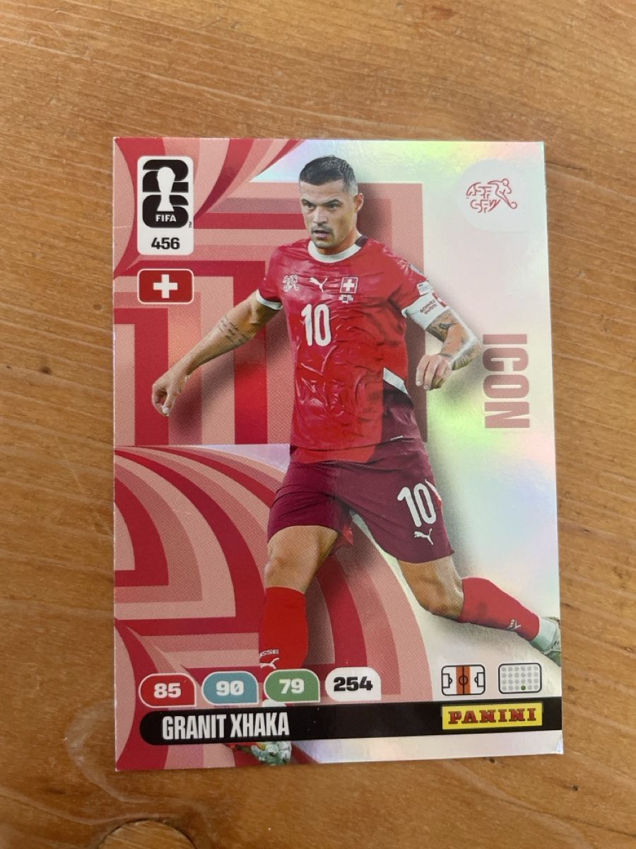Panini Cartes à collectionner: Sammelkarte Granit Xhaka Panini – Neuf (Voir description) à Männedorf par ninaswiss