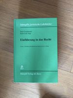 Lehrbuch Einführung in das Recht Forstmoser 5. Auflage