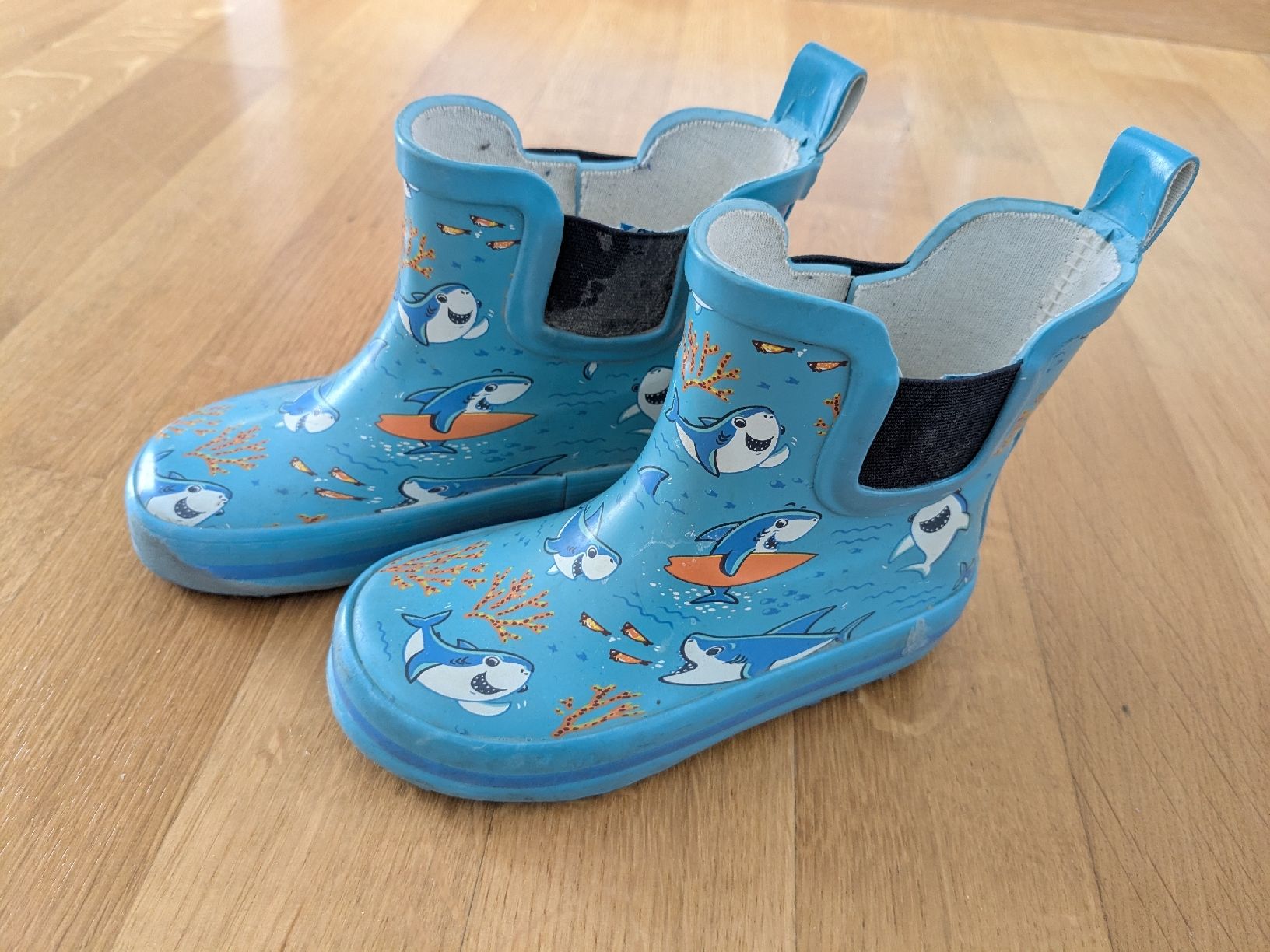 Scarpe per ragazzi: Bequeme Gummistiefel Gr24, Marke "Beck" – Usato da Wettingen venduto da wettingen23 1