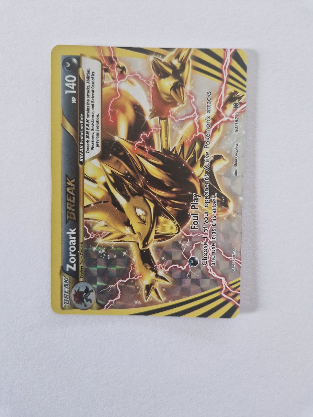 Pokémon Sammelbilder & Trading cards: Zoroark BREAK - BREAK Through - EN  – Gebraucht aus Romont FR von raj_sjv9