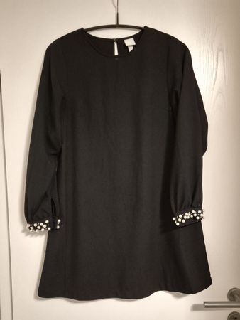 robe bijoux noire 38