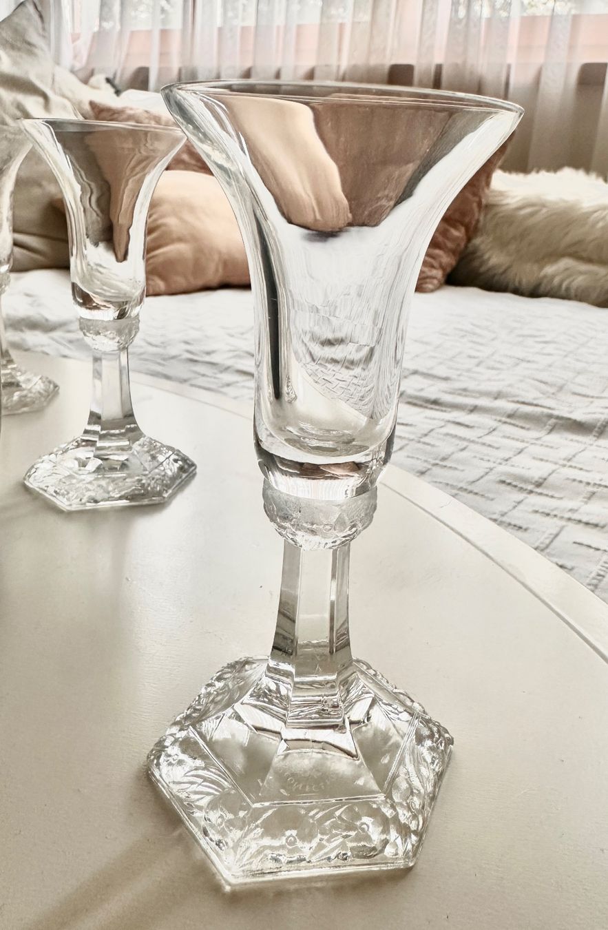 Rosenthal Portacandele: Rosenthal Kristall Kerzenhalter – Usato da Vaduz venduto da valeole