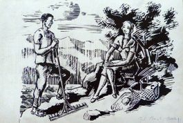 Walter Guggenbühl (1898-1974) Maler, Illustrator - Zeichnung