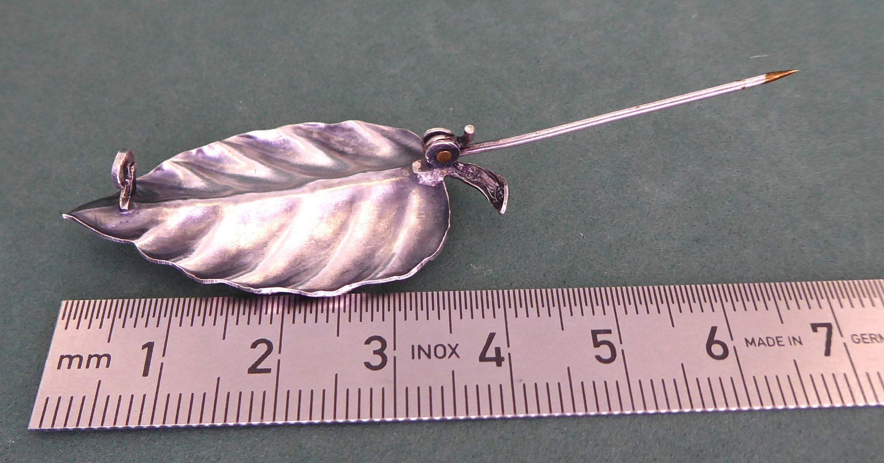 Spille & Fermagli: Antike Silber Brosche 800 Silber um 1920 – Usato da Muri AG venduto da silvermouse007 3