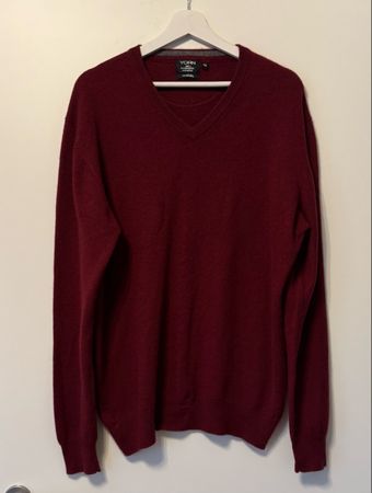 YORN 100% CASHMERE Pullover Gr. 56 XL Kaschmir zweifädig