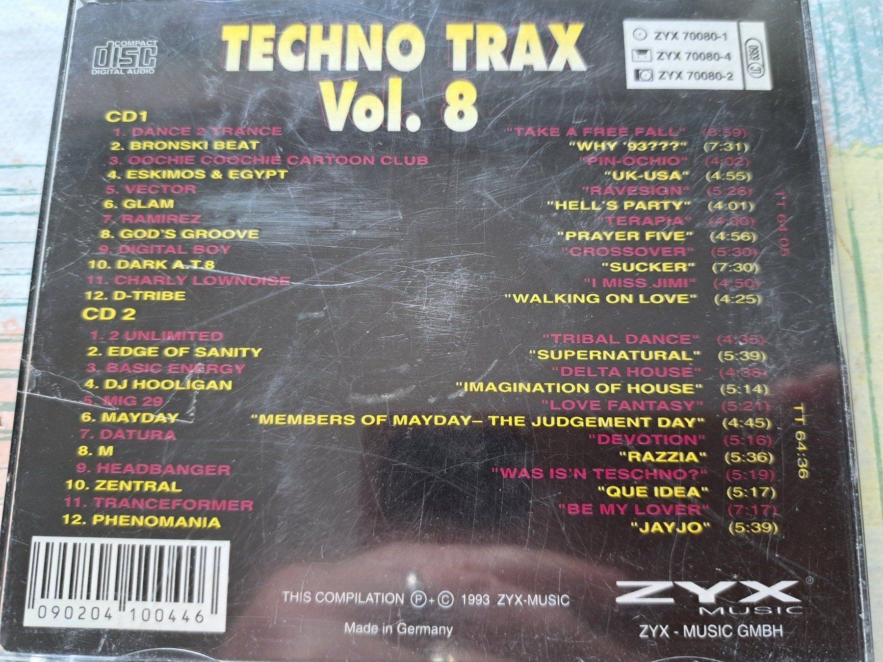 CD: Cd Techno Trax - volume 8 – Usato da Pully venduto da bro_n52j 2