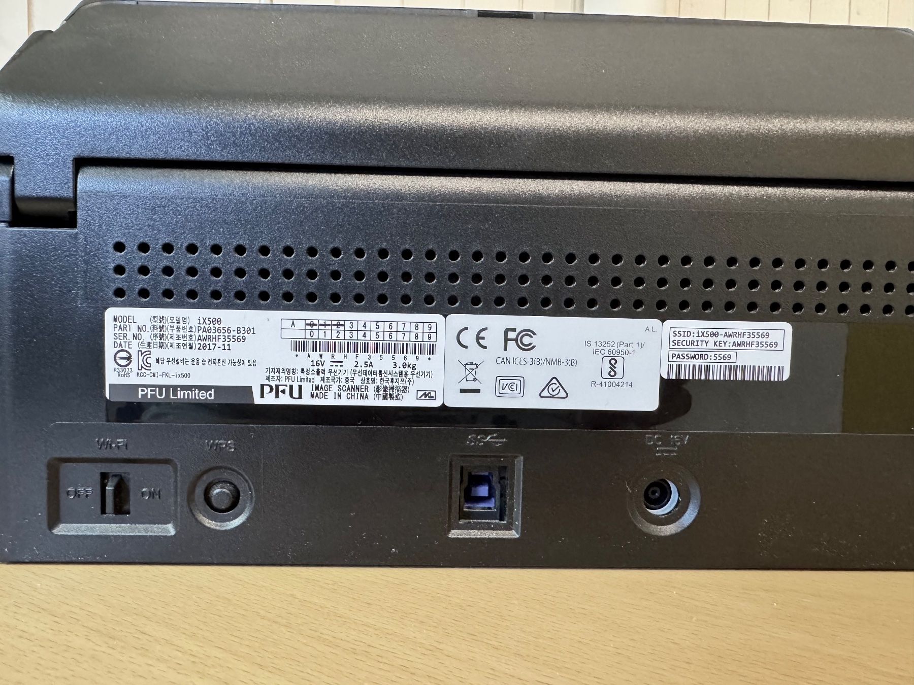 Fujitsu Scanneurs: Scanner ScanSnap iX1500 – D'occasion à Bünzen par man0lit0 2