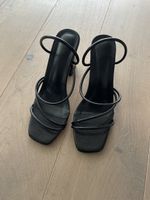 Elegante Sandalen Schwarz, Gr. 39