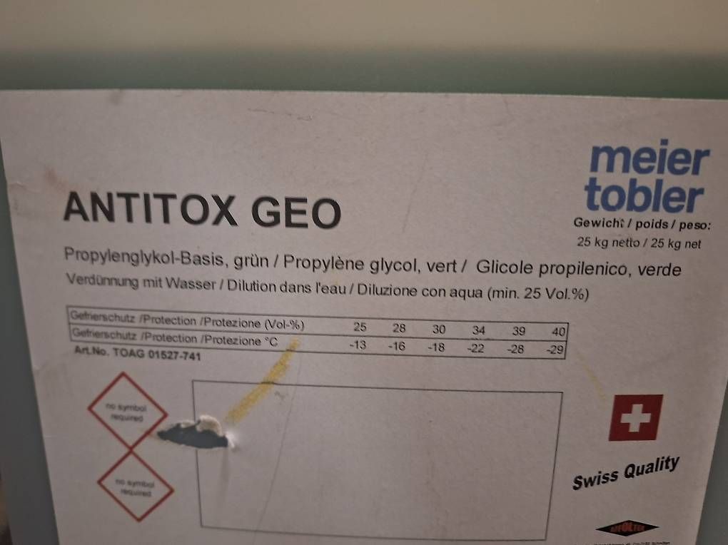 Dischi in vinile: Frostschutz L Propylenglykohl Basis – Usato da Urdorf venduto da LKUUrdorf