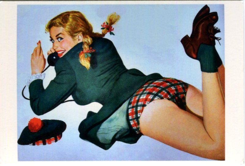 Cartes postales: Postkarte "Pin-up". – Neuf avec emballage d'origine à Basel par Butsch5