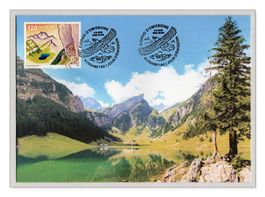 Sehenswürdigkeiten 2025 (Box2) Alpstein Aescher Berge FDC