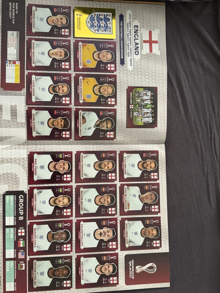 Panini Album: World Cup 2022 Qatar volles Buch – Usato da Brittnau venduto da nicola.suter 7
