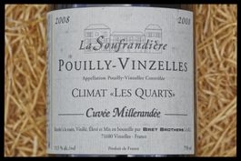 POUILLY-VINZELLES -2008 "Climat "Les Quarts Millerandée" BIO