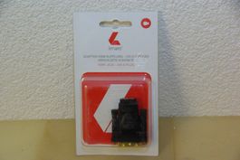 HDMI auf DVI-D Adapter schwarz-gold in OVP
