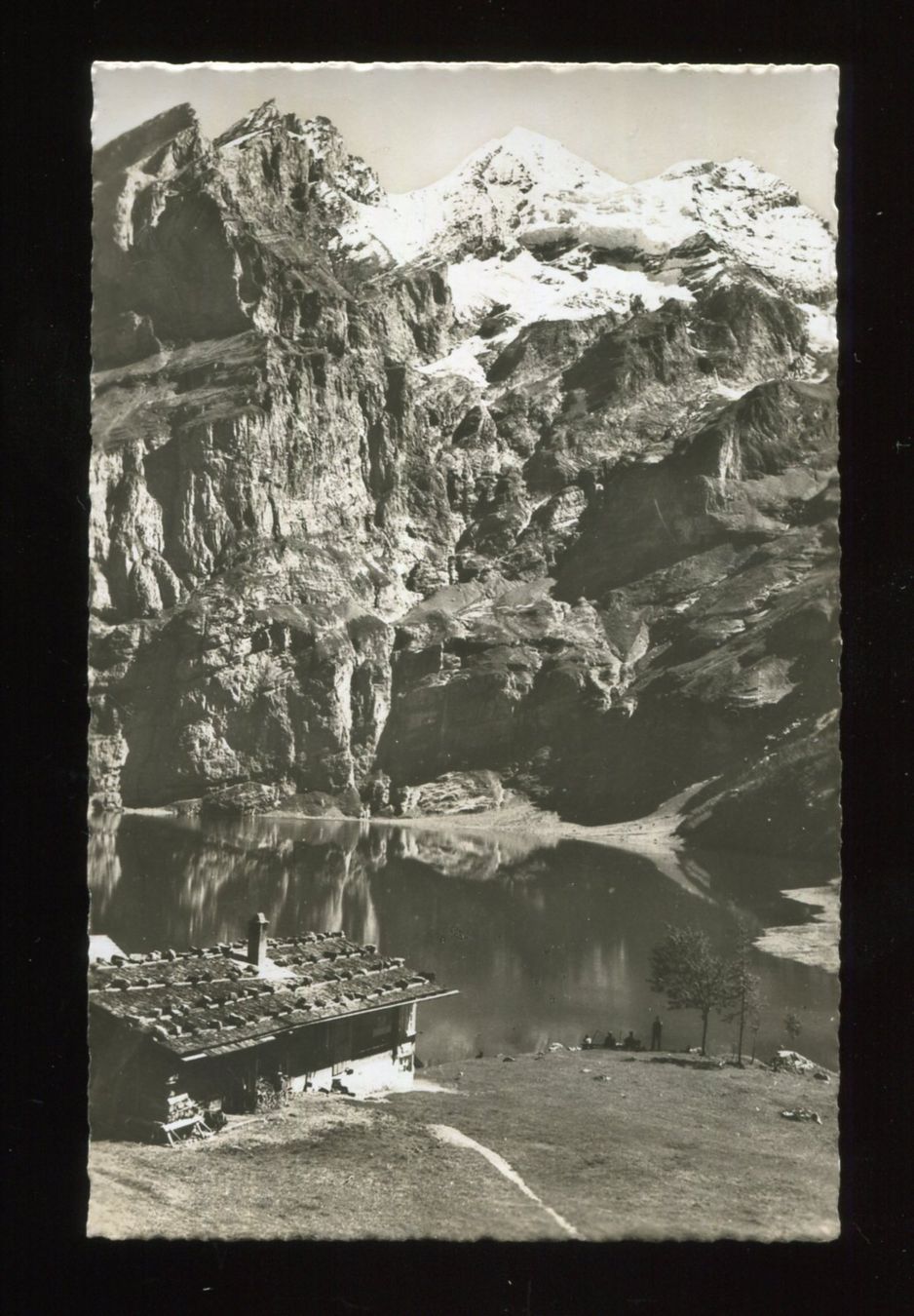 Ansichtskarten: Oeschinensee, Sennerei, Kandersteg – Gebraucht aus Aarau von Elmaar41