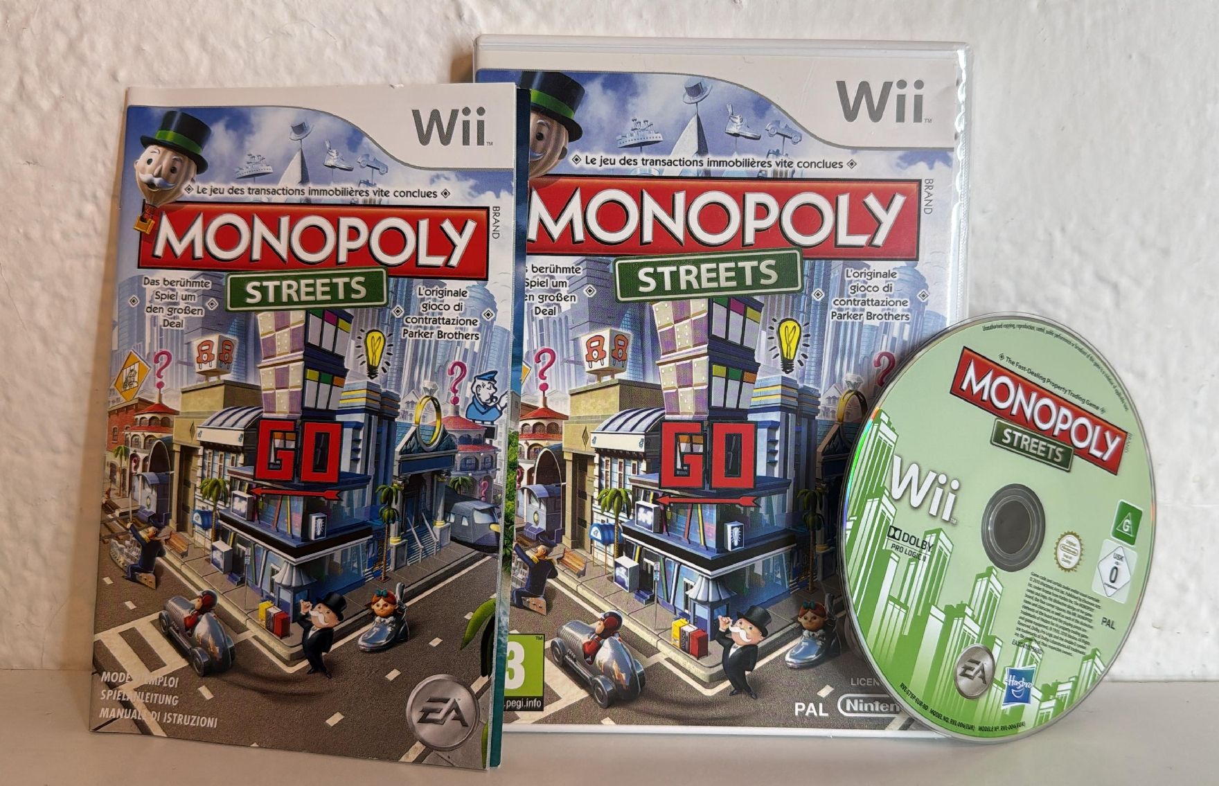 Giochi: Monopoly Streets - Nintendo Wii - Top Zustand – Usato da Ehrendingen venduto da lax21