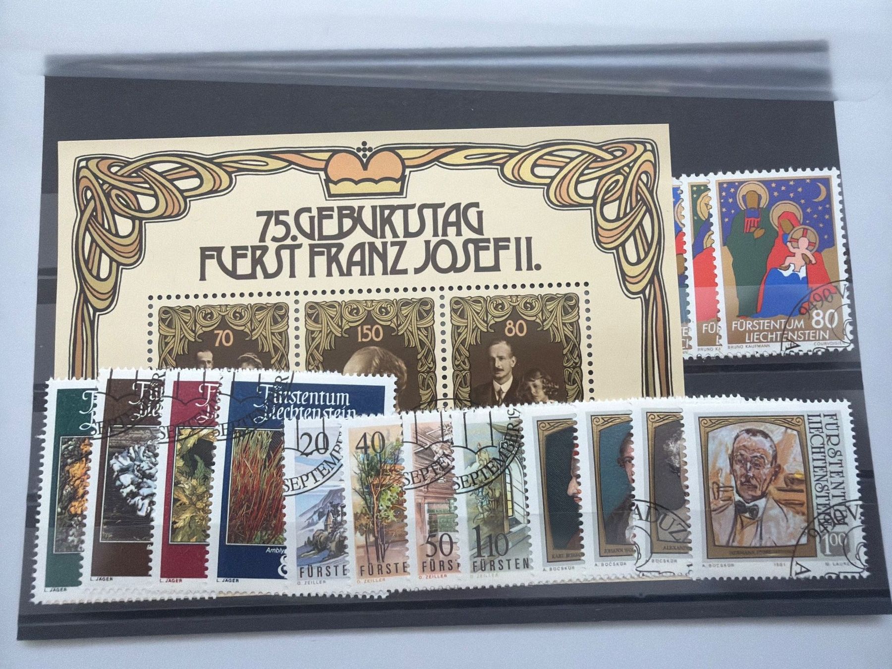 Tutti i francobolli: Liechtenstein  EP Stempel – Usato da Küssnacht am Rigi venduto da POSTOMASTER