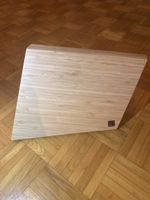 Massiver Bambus Messerblock im modernen Design - Top Zustand