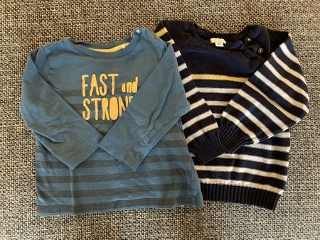 Pull + t-shirt t. 92