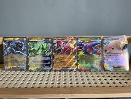 Pokémon ex Card Set Zekrom Mega Clefable Heracross  Set of 5