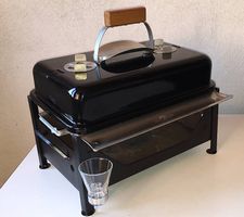 Griglia BBQ a carbonella