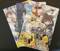 Kingdom Hearts Manga, Band 1-3, Shiro Amano, Top Zustand!